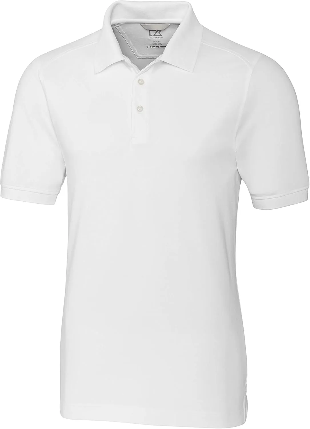 Cutter & Buck Men's 35 UPF, Short Sleeve Cotton  Advantage Polo Shirt