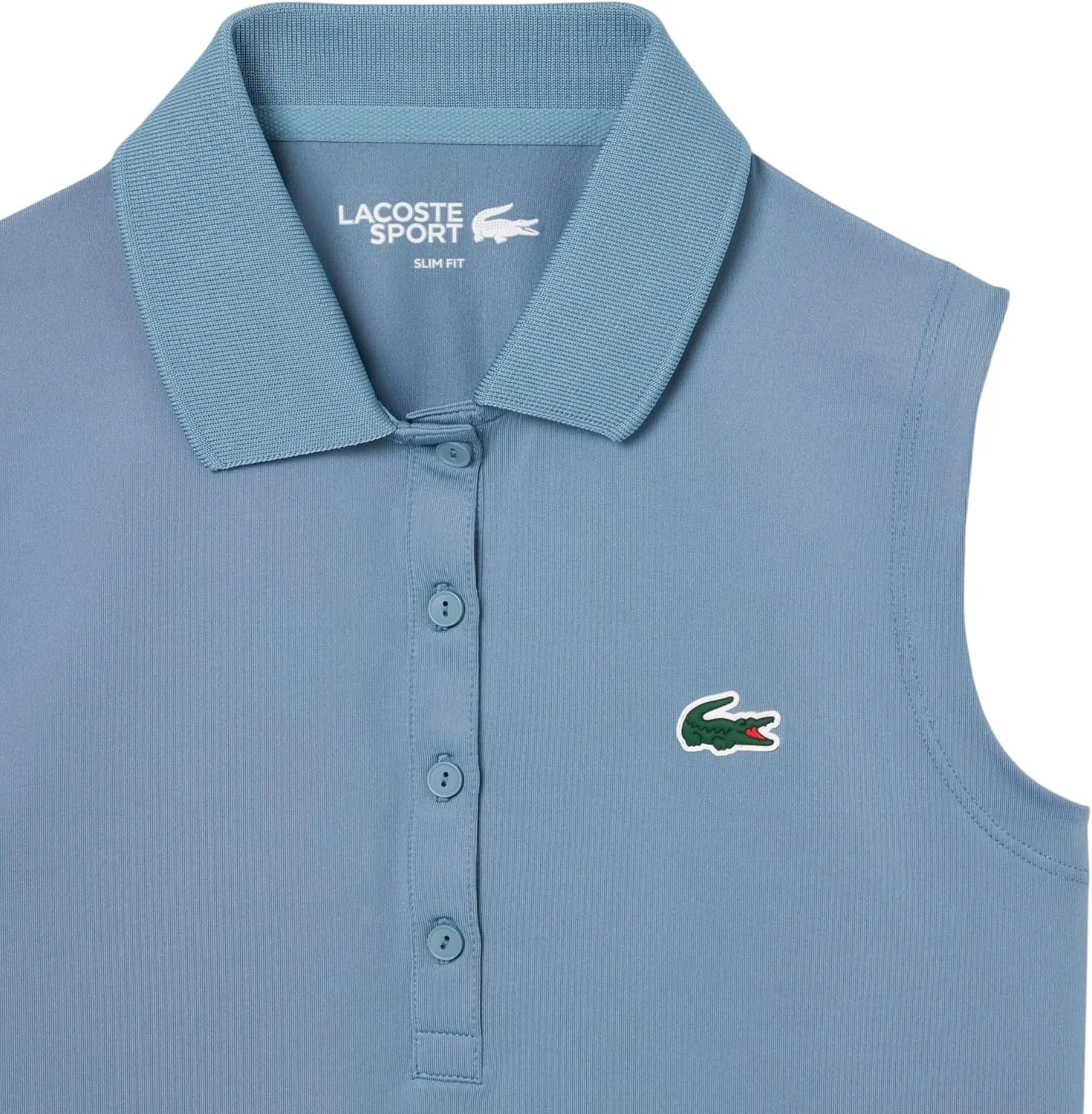 Lacoste Women's Slim Fit Uv Protect Stretch Golf Polo Shirt