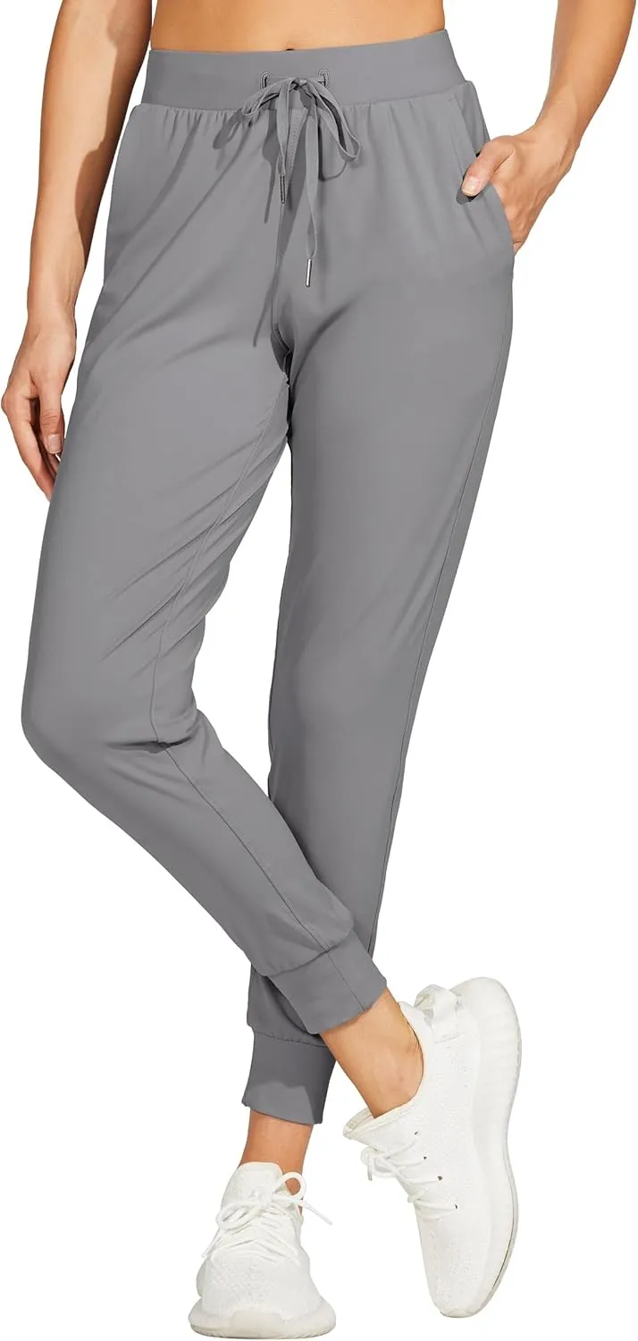 Willit Women's Joggers Pants Lightweight Athletic Sweatpants with Pockets Running Workout Casual Tapered Pants