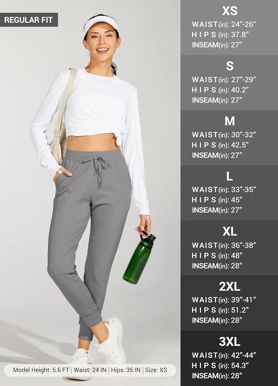 Willit Women's Joggers Pants Lightweight Athletic Sweatpants with Pockets Running Workout Casual Tapered Pants