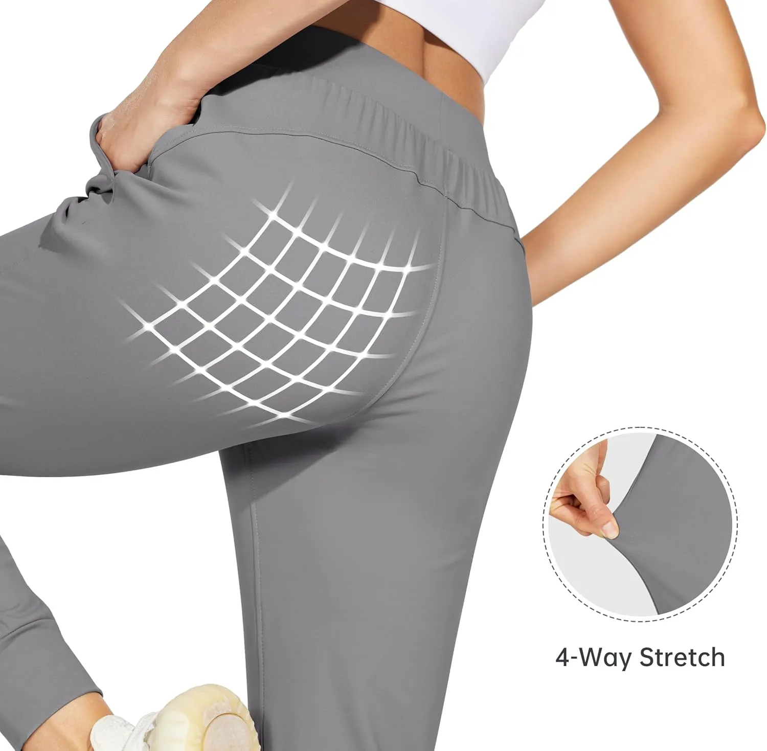 Willit Women's Joggers Pants Lightweight Athletic Sweatpants with Pockets Running Workout Casual Tapered Pants
