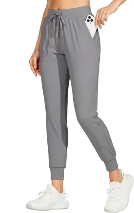 Willit Women's Joggers Pants Lightweight Athletic Sweatpants with Pockets Running Workout Casual Tapered Pants