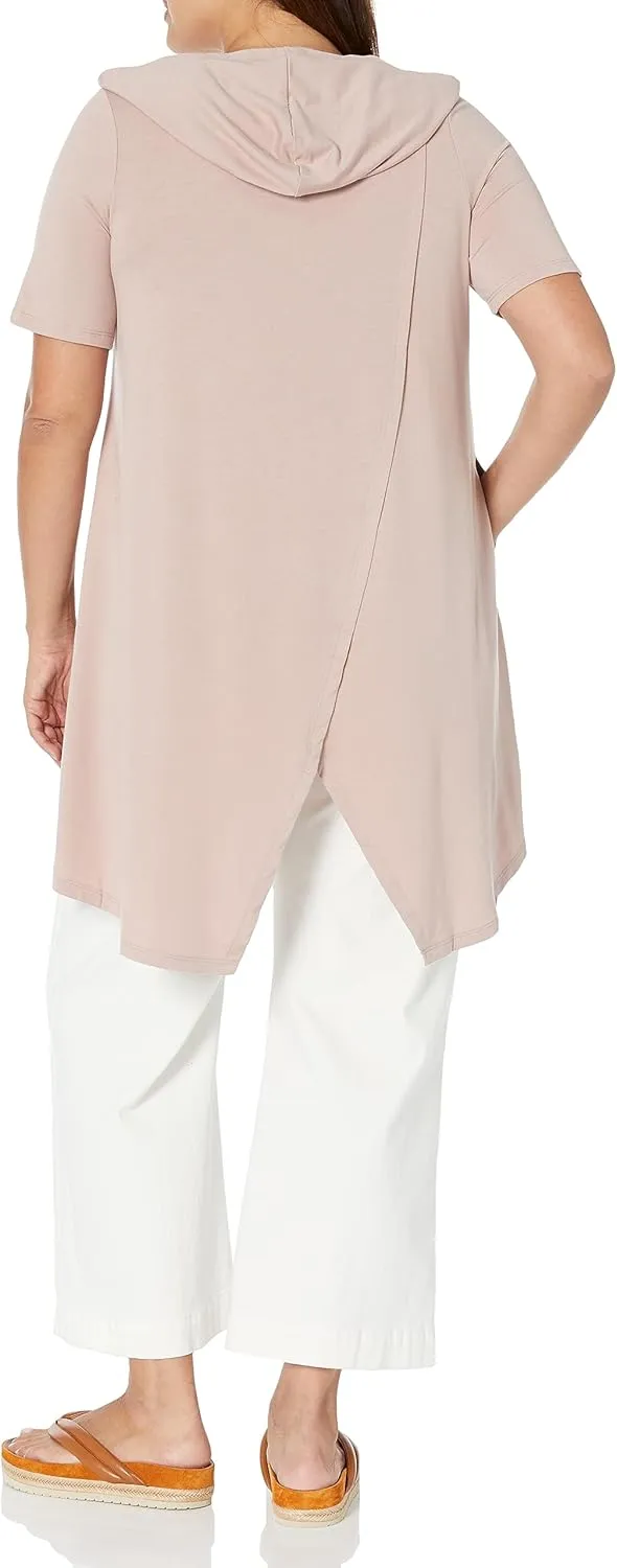 Zim and Zoe Women's Plus Size Hoodie Split Back